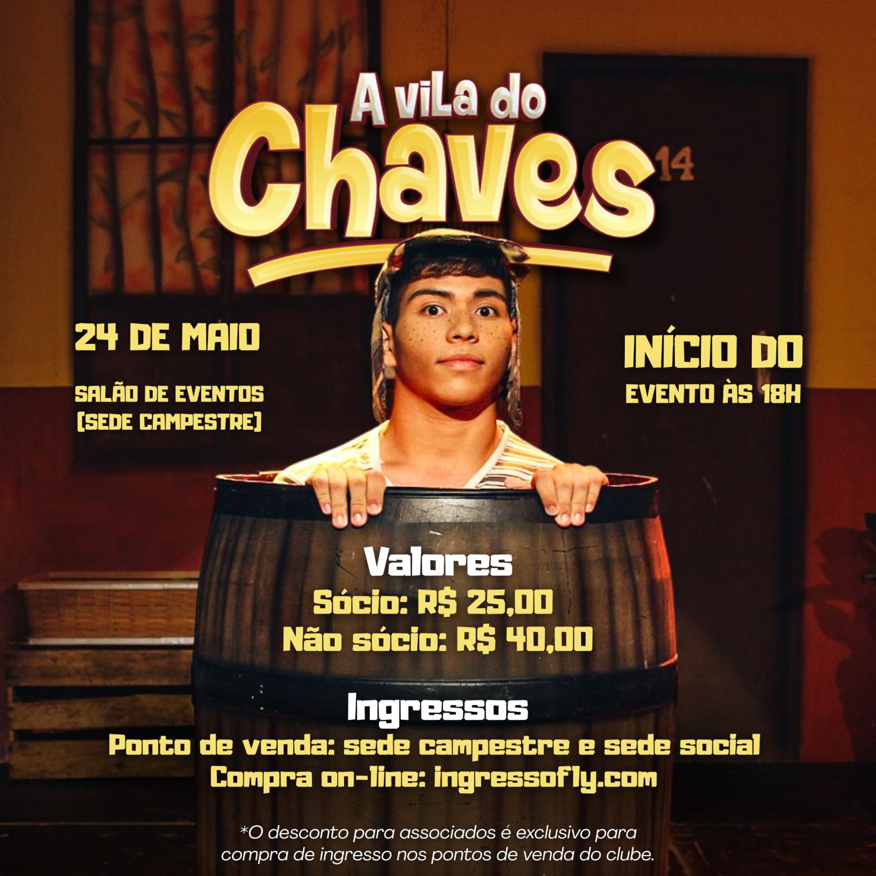 ESPETÁCULO A VILA DOS CHAVES