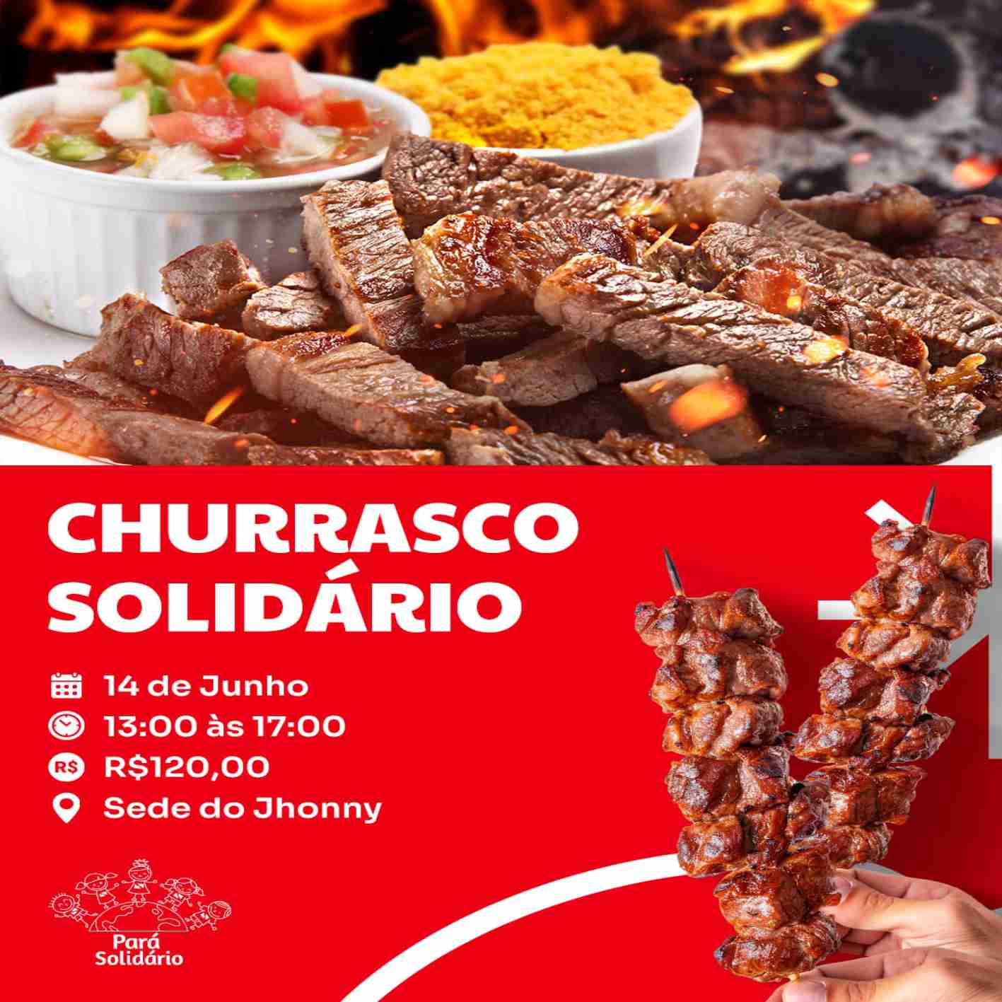 CHURRASCO SOLIDÁRIO