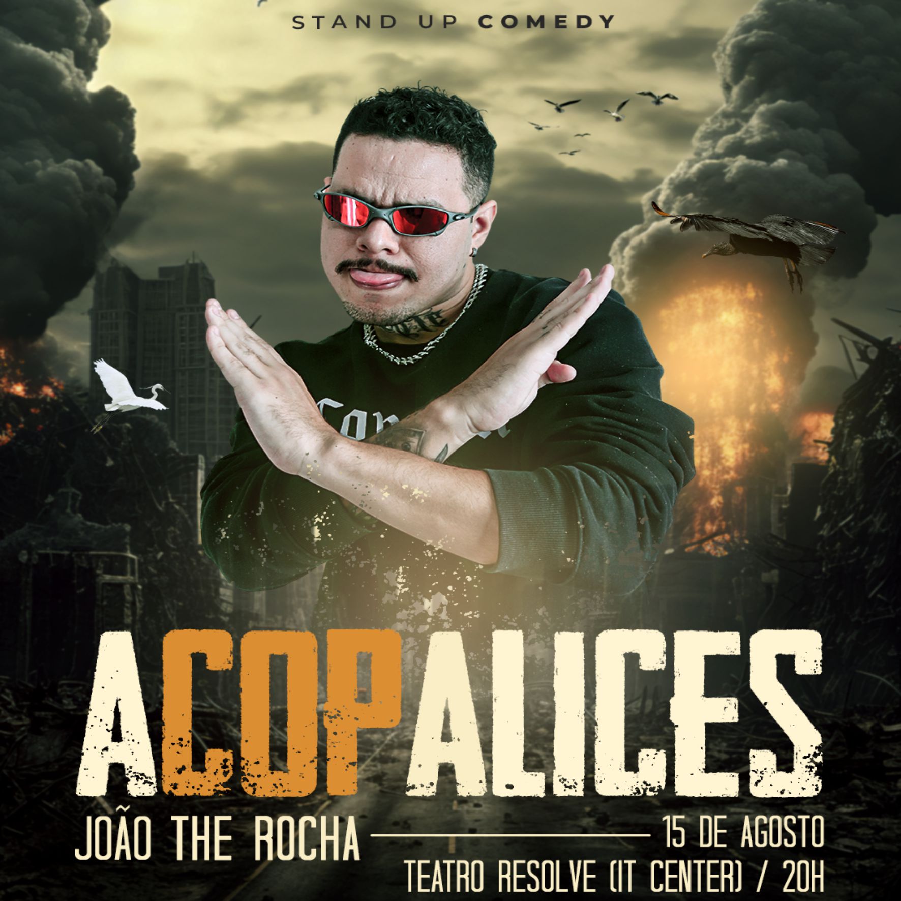 JOÃO THE ROCHA - ACOPALICES STAND UP COMEDY EM BELÉM