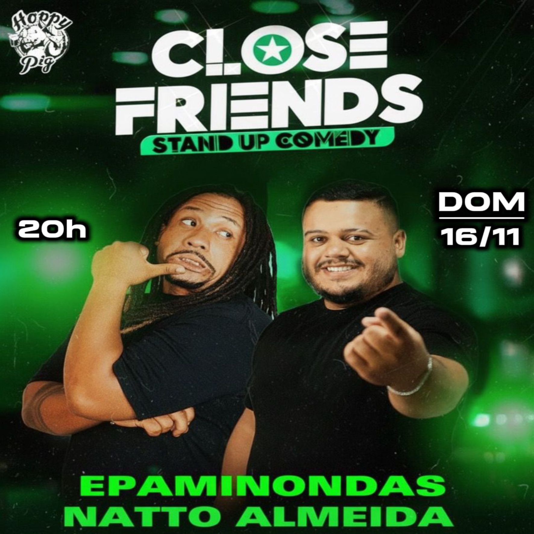 EPAMINONDAS e NATTO ALMEIDA  - CLOSE FRIENDS