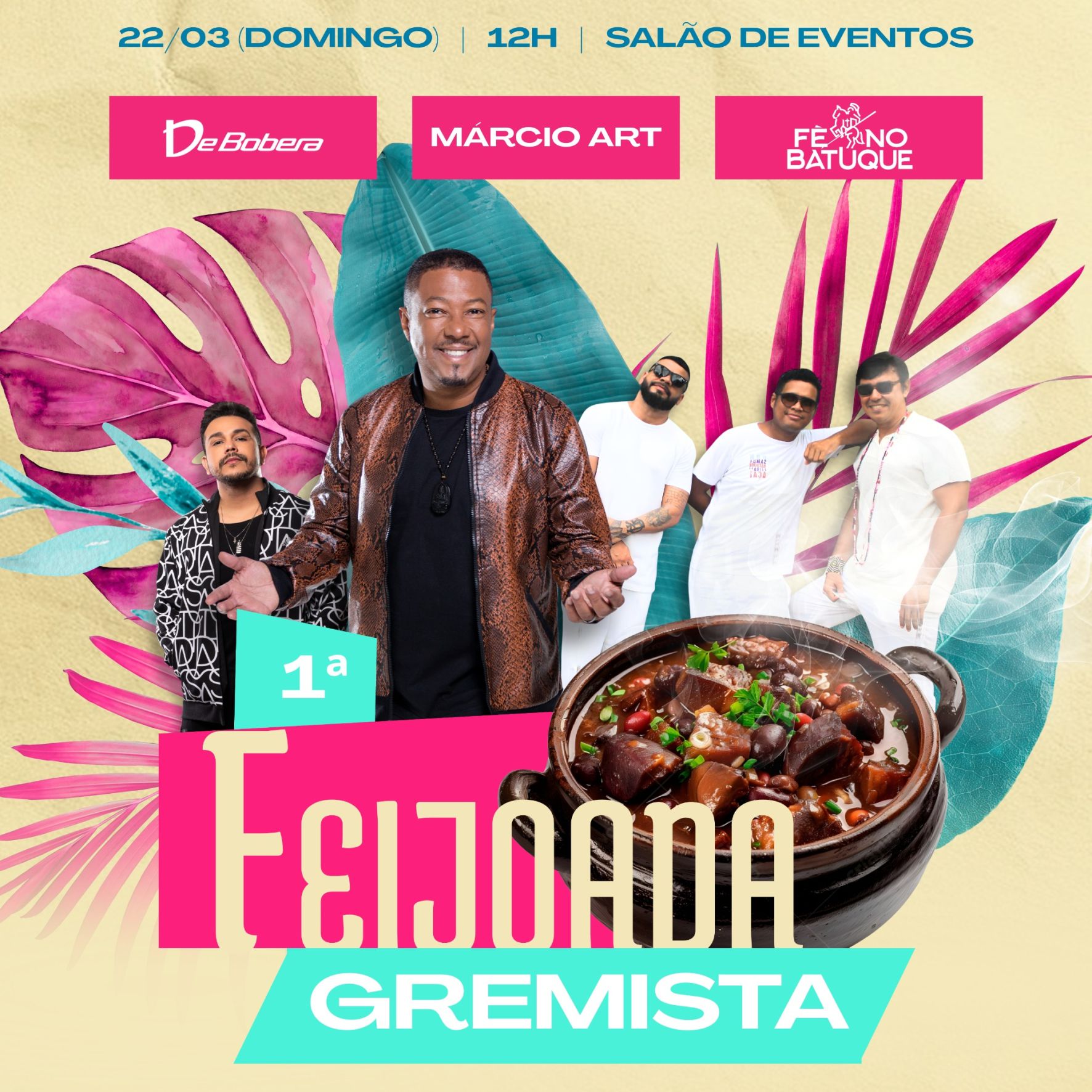 1ª FEIJOADA GREMISTA