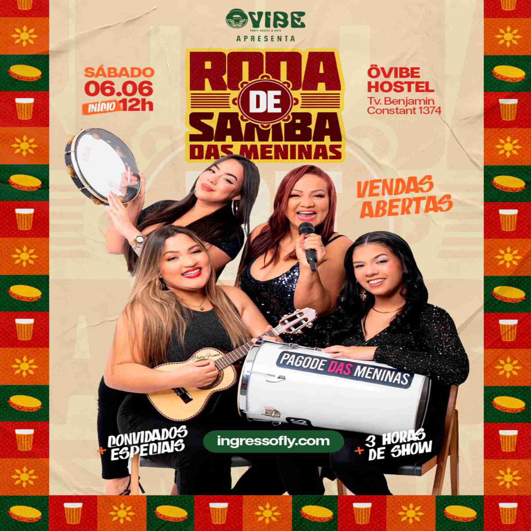 RODA DE SAMBA DAS MENINAS
