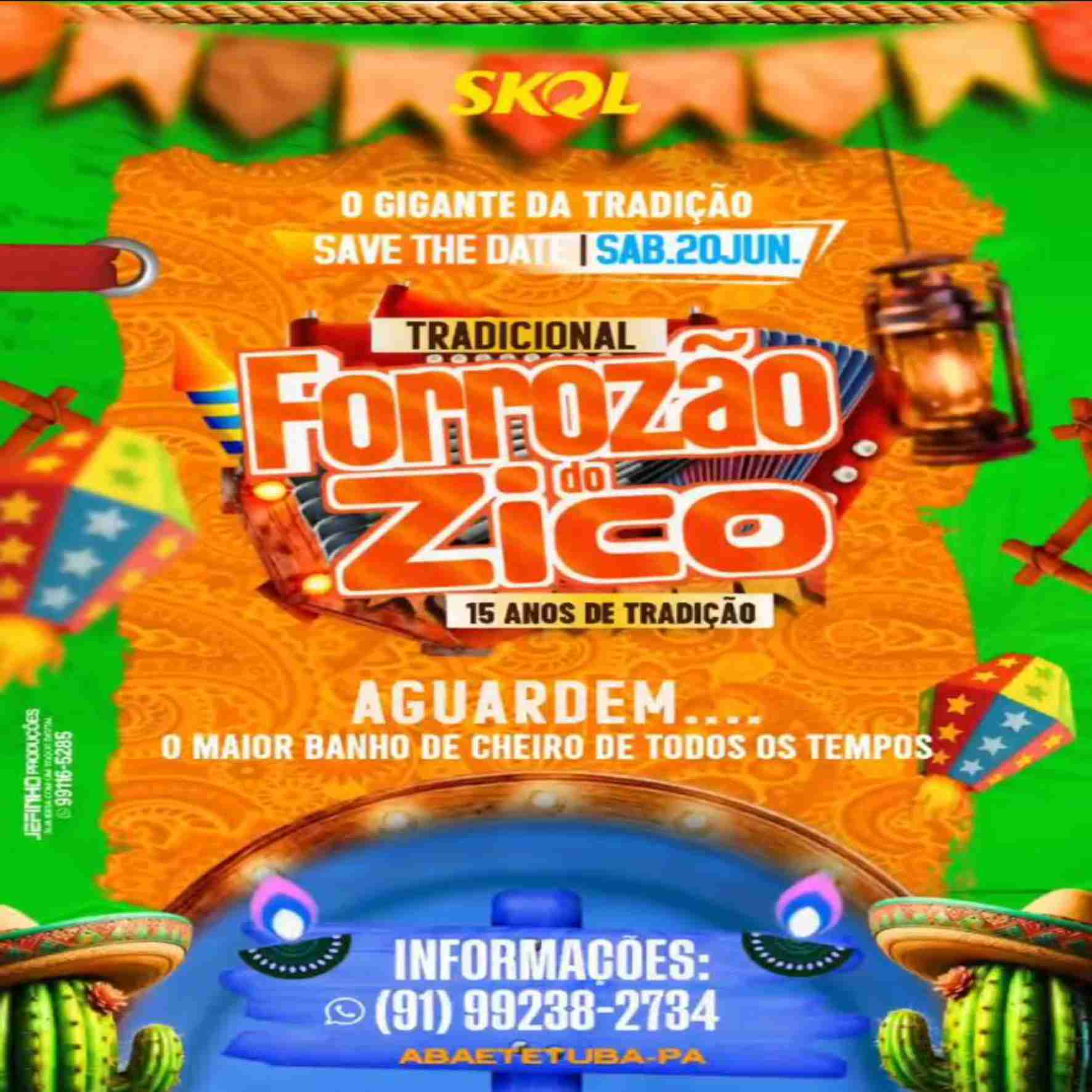 FORROZÃO DO ZICO