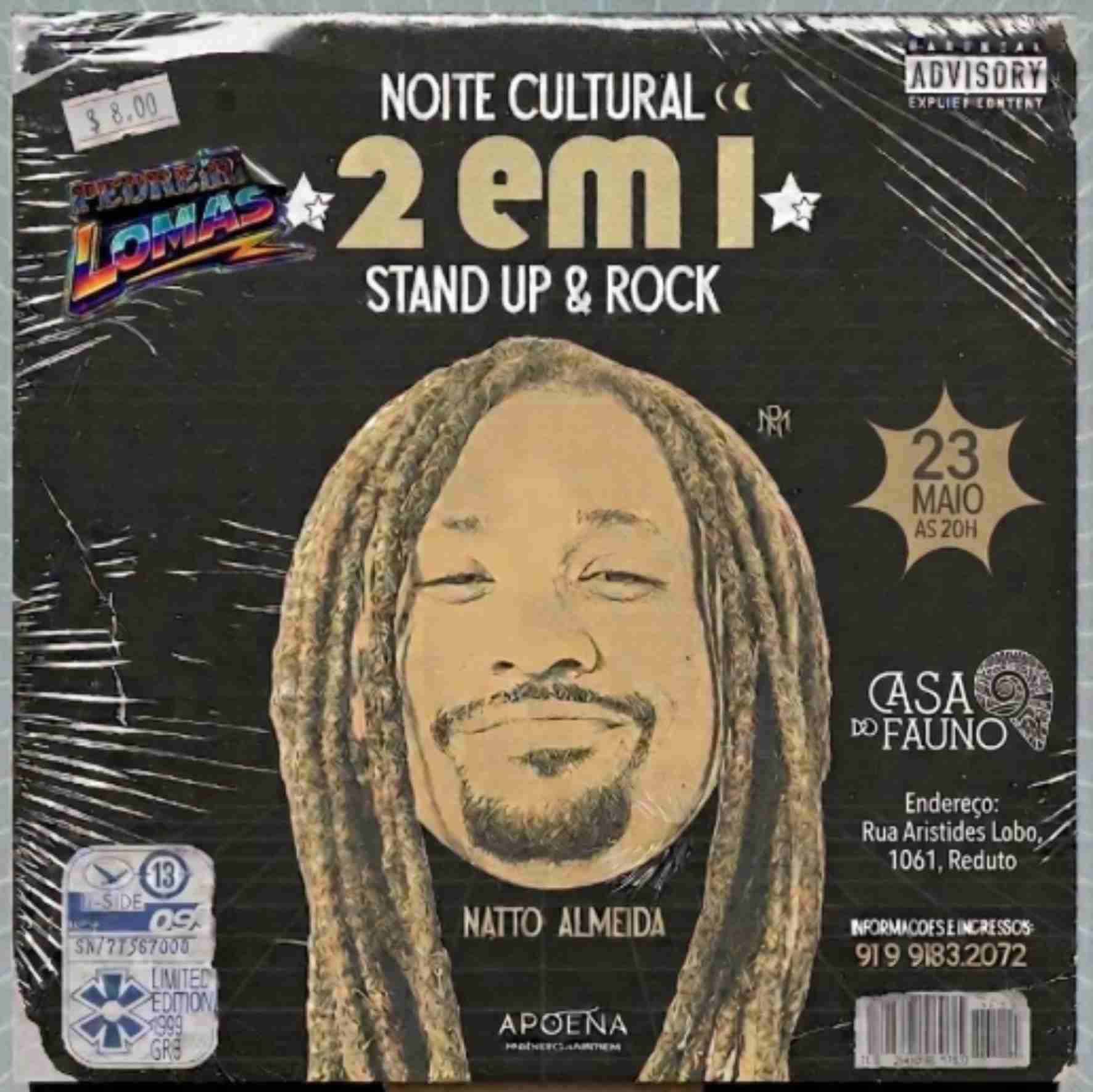 NOITE CULTURAL 2 EM 1
