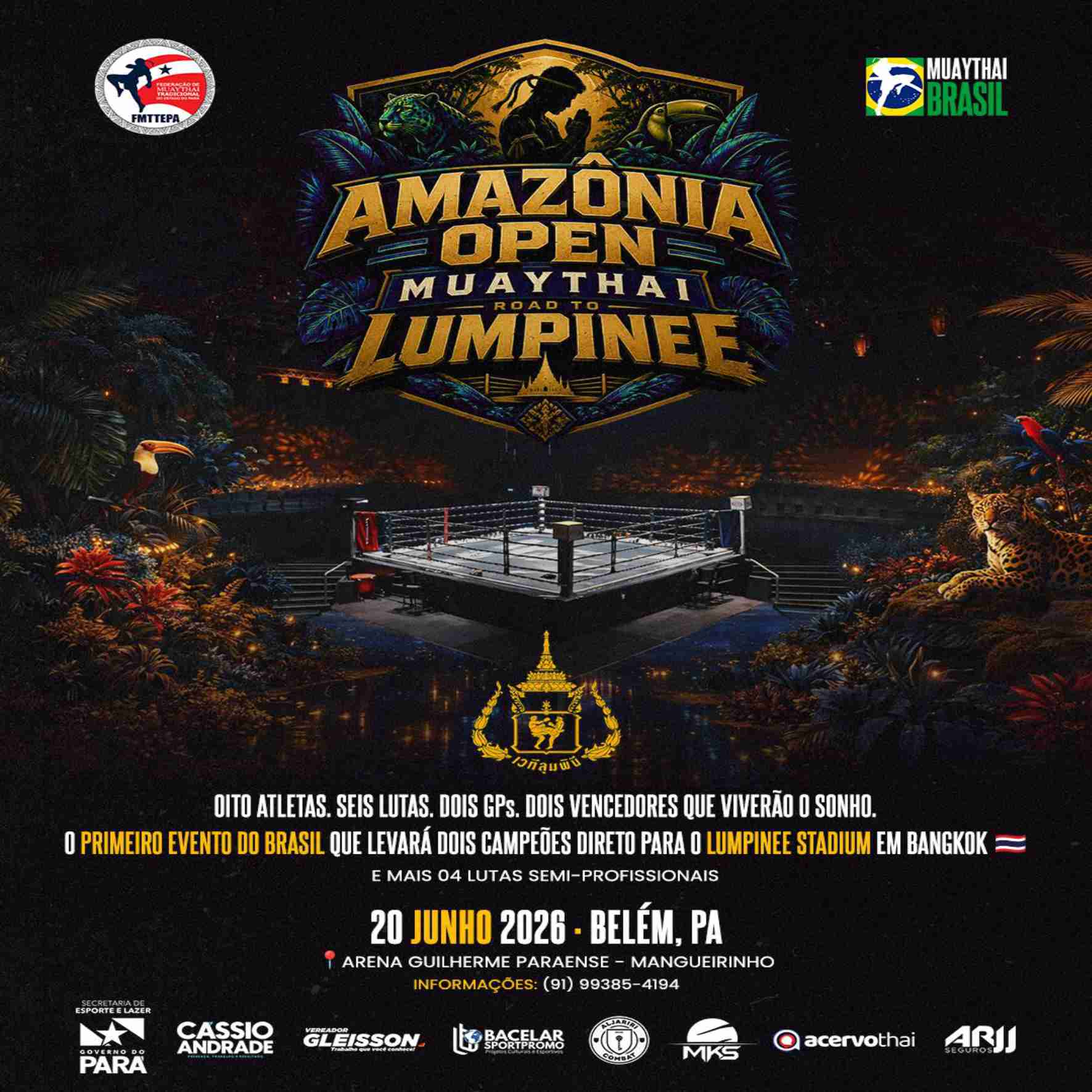 AMAZÔNIA OPEN MUAYTHAI